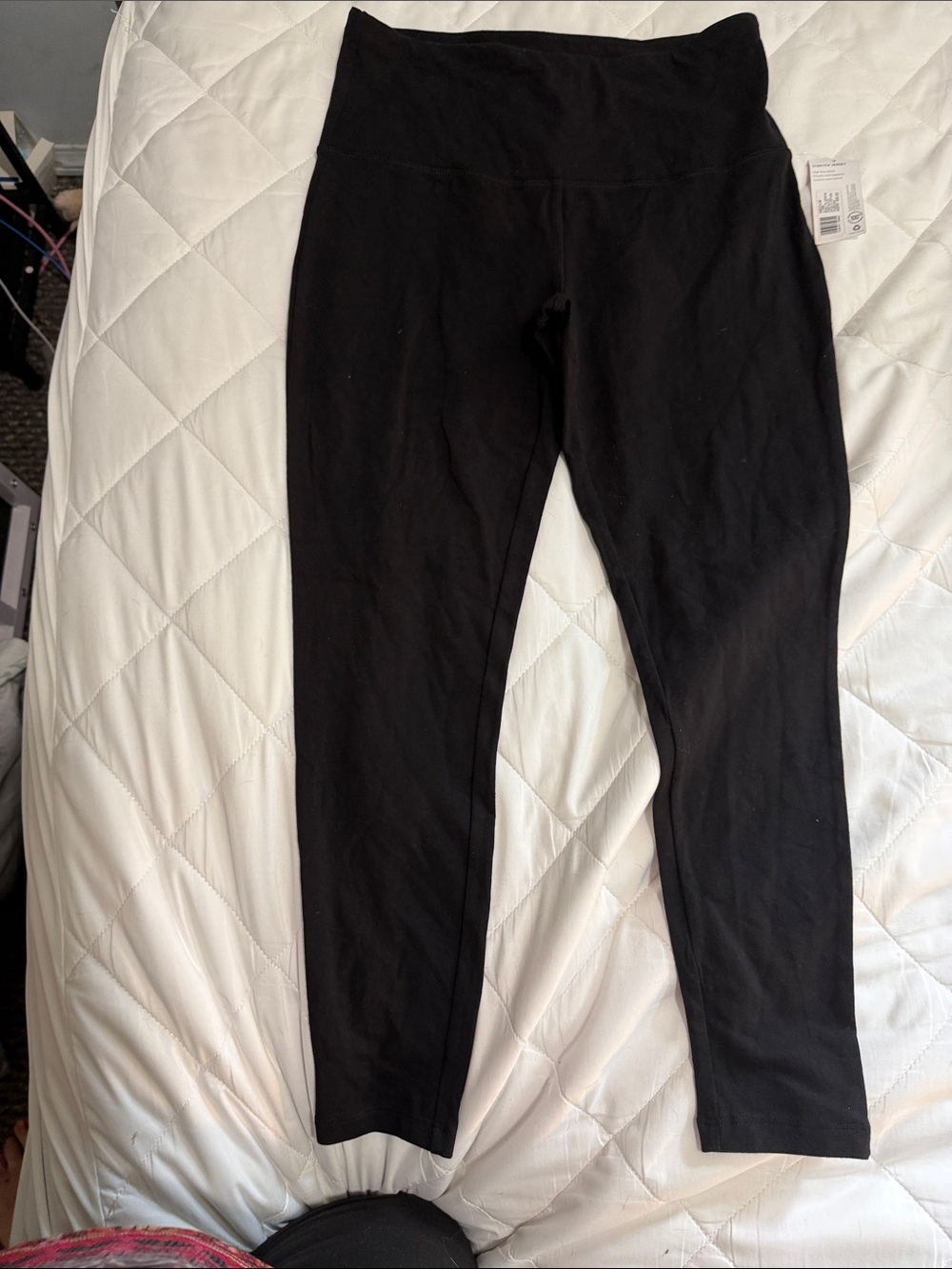 Jockey Black Girls' High-Waist Leggings